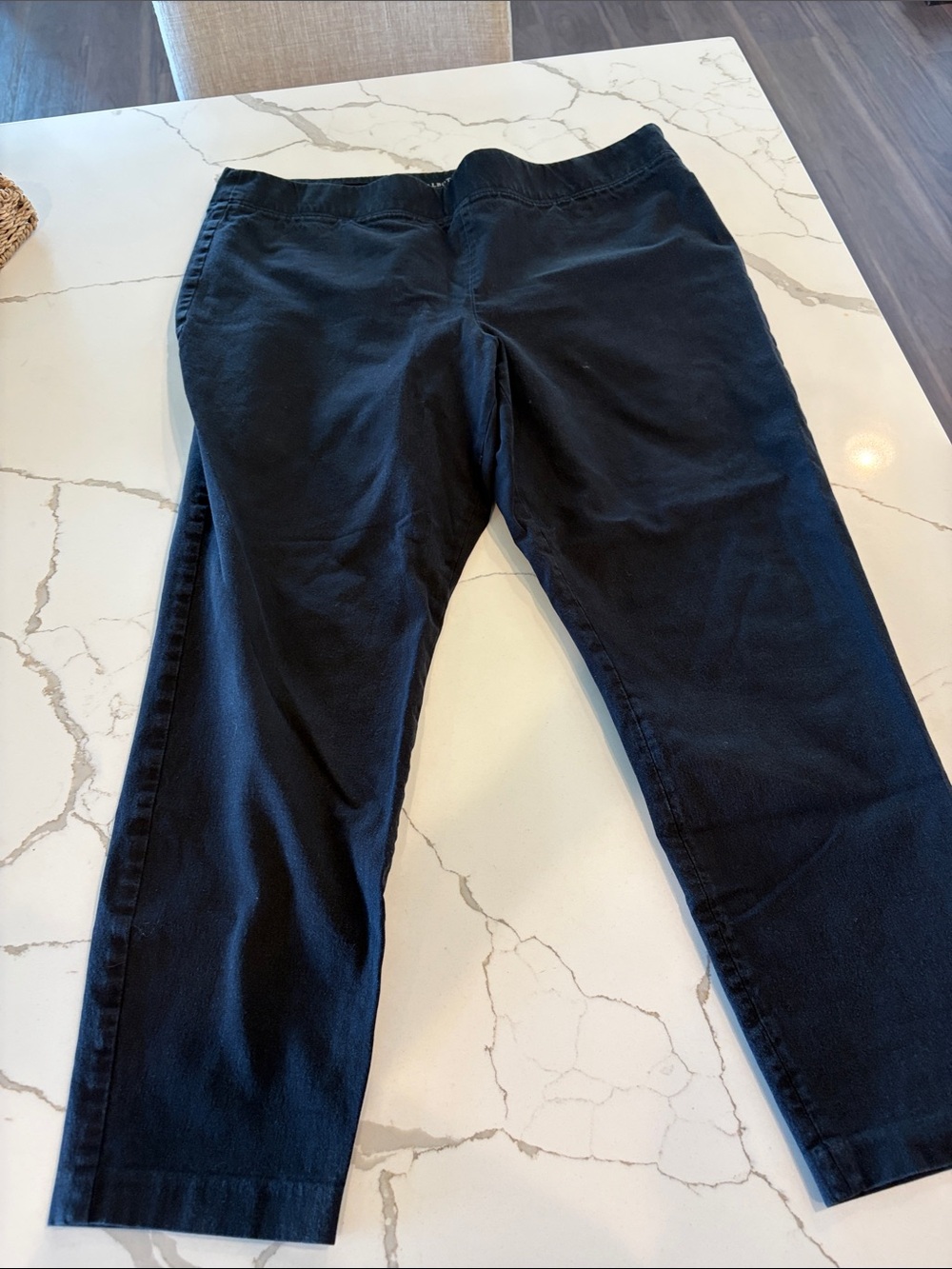 Talbots Black Ankle Cropped Jeans